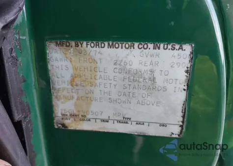 1973 Ford Bronco from USA, damaged, VIN 00000025375719662